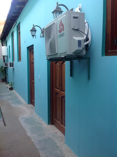 'Interior hall' Casas particulares are an alternative to hotels in Cuba.